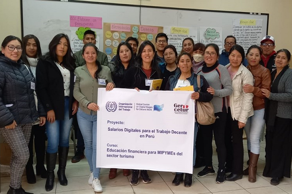 The ILO and the Cusco Regional Direction of Foreign Trade, Tourism and Handicrafts organize course on financial education for MSMEs in the tourism sector