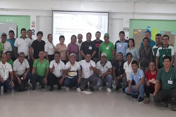 ILO and UNDP join forces to strengthen the capacity on digital wage payments of oil palm growers in Ucayali, Peru